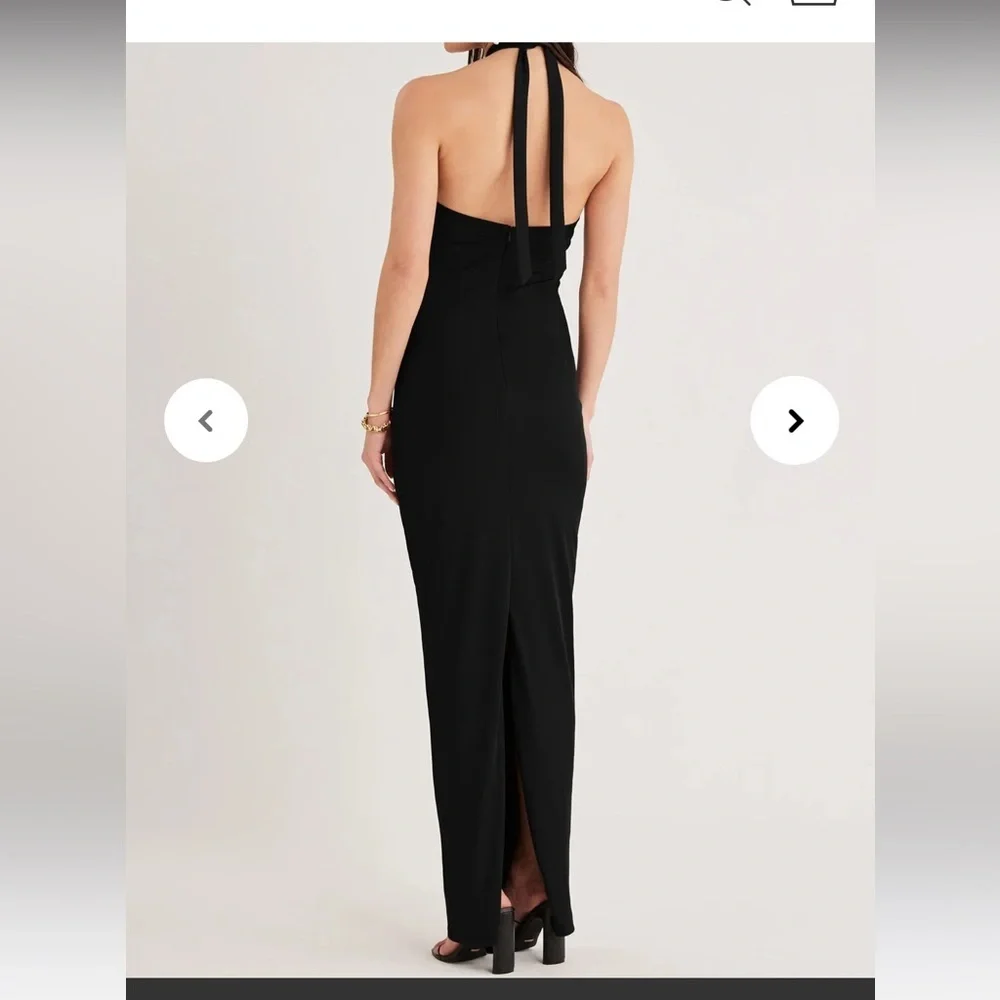 Rumer The Label Lotte X Maxi Black Small NWT - Picture 3 of 7
